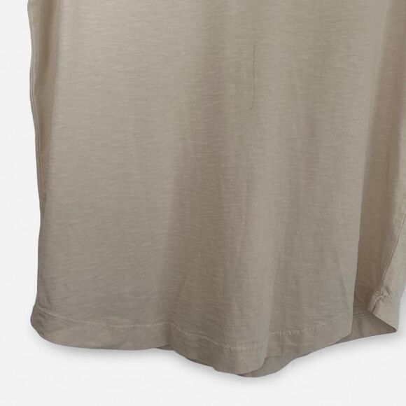 Buck Mason Curved Hem Tee – Cream Men’s Small, Minimalist Americana - Picture 8 of 8